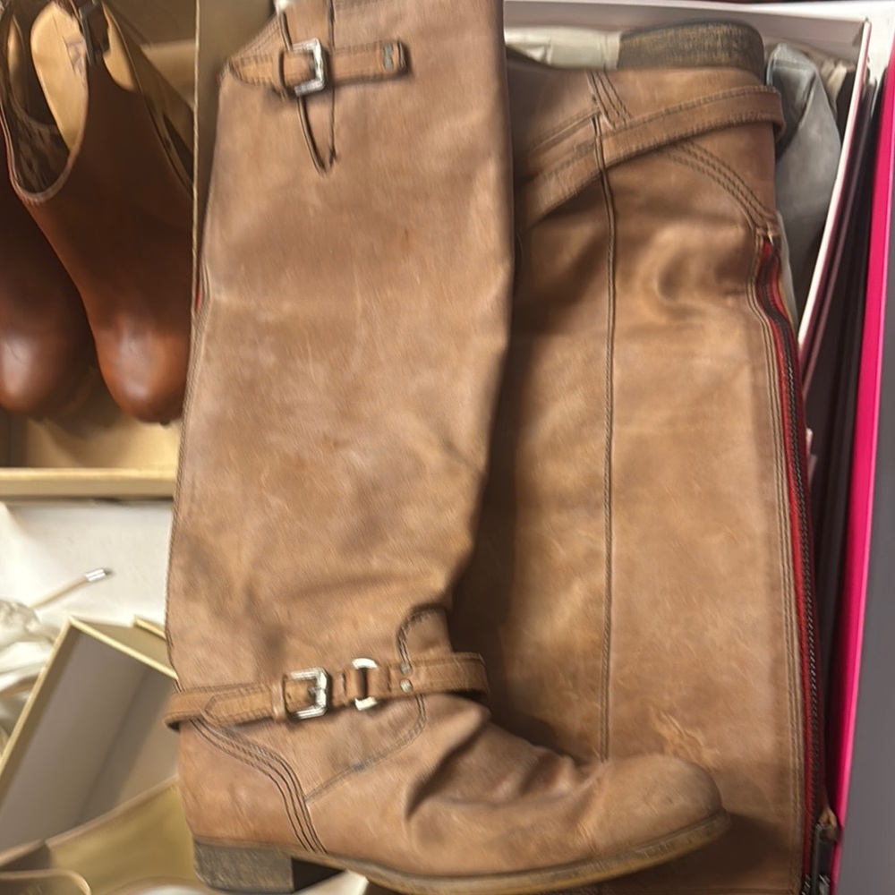 Steve Madden Brown Over the Knee Boots